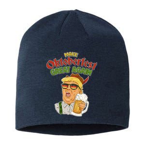 Make Oktoberfest Great Again Sustainable Beanie