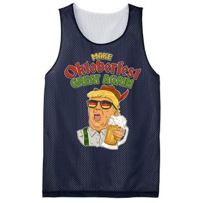 Make Oktoberfest Great Again Mesh Reversible Basketball Jersey Tank