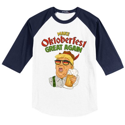 Make Oktoberfest Great Again Baseball Sleeve Shirt