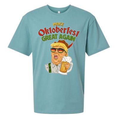 Make Oktoberfest Great Again Sueded Cloud Jersey T-Shirt