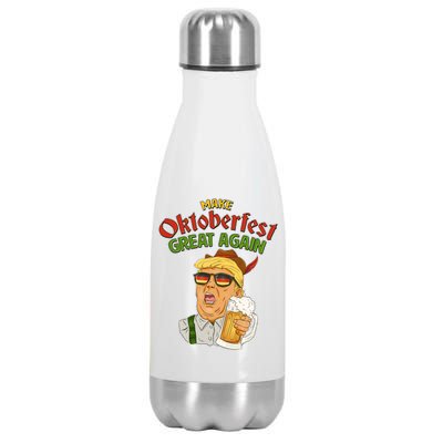 Make Oktoberfest Great Again Stainless Steel Insulated Water Bottle