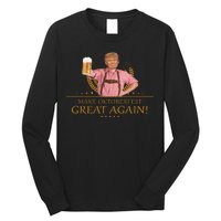 Make Oktoberfest Great Again Donald Trump Long Sleeve Shirt