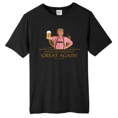 Make Oktoberfest Great Again Donald Trump Tall Fusion ChromaSoft Performance T-Shirt