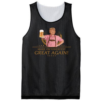 Make Oktoberfest Great Again Donald Trump Mesh Reversible Basketball Jersey Tank