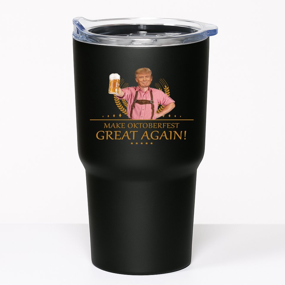 Make Oktoberfest Great Again Donald Trump Tumbler