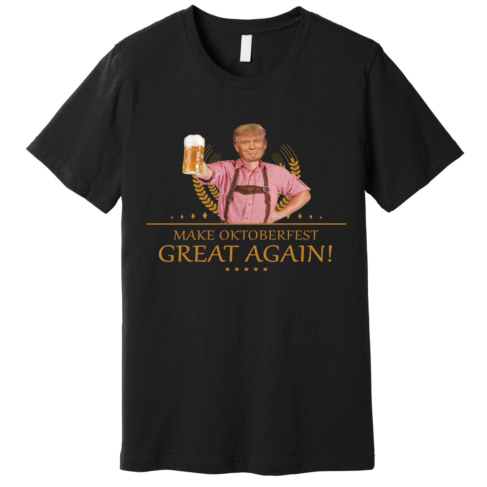 Make Oktoberfest Great Again Donald Trump Premium T-Shirt