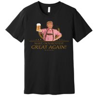 Make Oktoberfest Great Again Donald Trump Premium T-Shirt