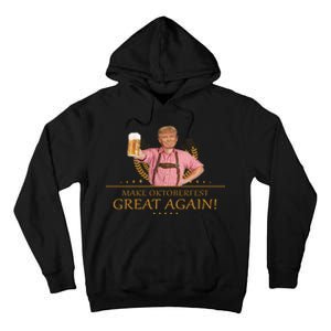 Make Oktoberfest Great Again Donald Trump Tall Hoodie