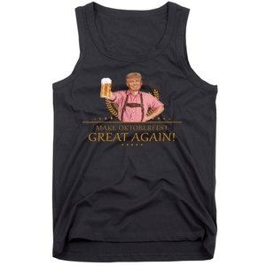 Make Oktoberfest Great Again Donald Trump Tank Top