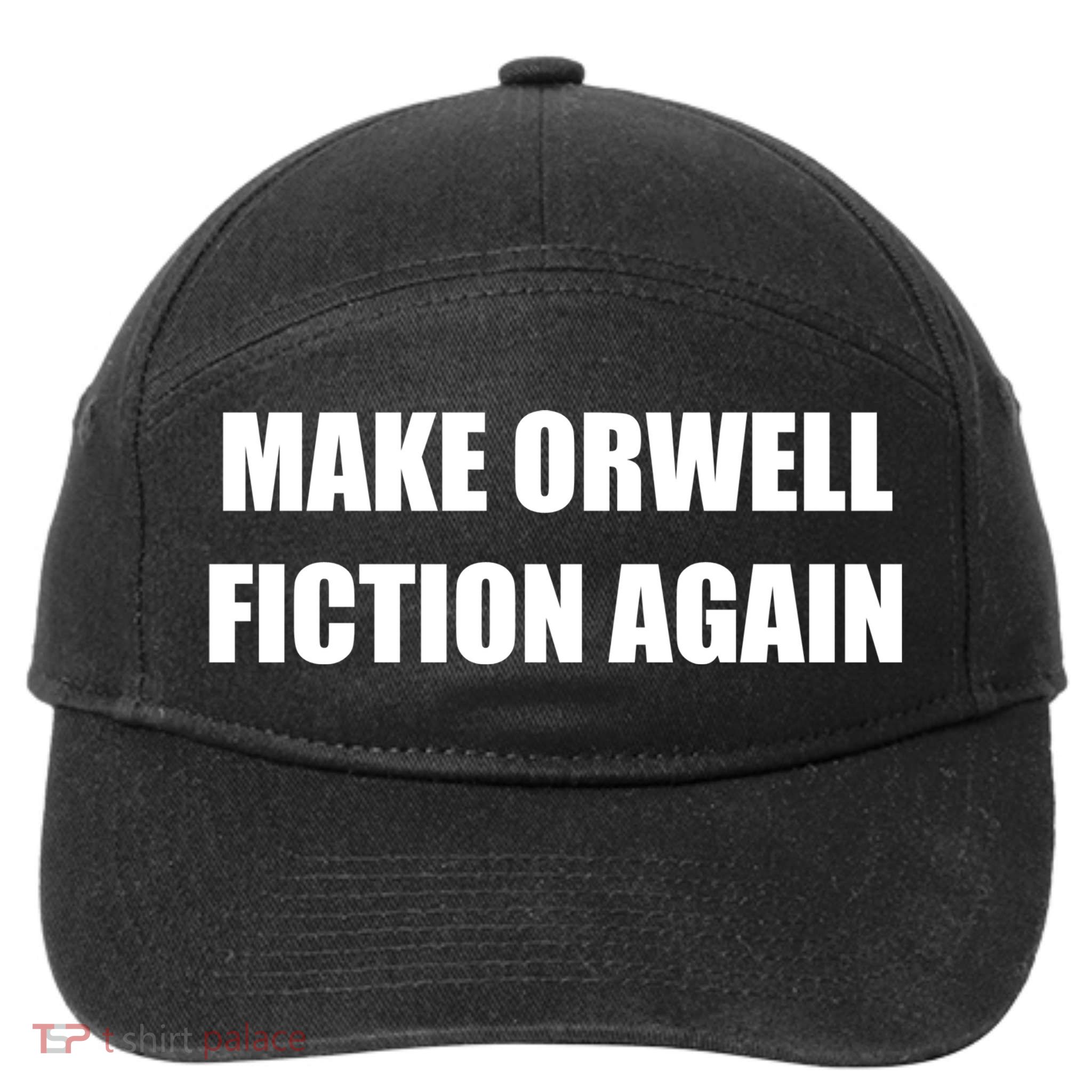 Make Orwell Fiction Again 7-Panel Snapback Hat