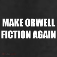 Make Orwell Fiction Again 11oz C Handle Ceramic Mug
