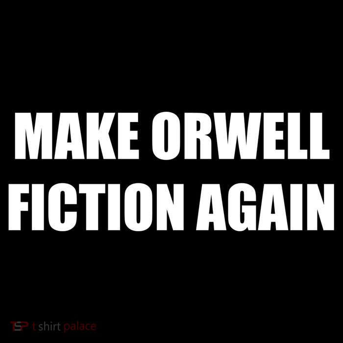 Make Orwell Fiction Again 16 in Basic Backpack