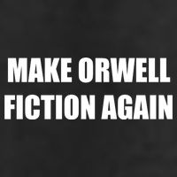 Make Orwell Fiction Again Trucker Hat