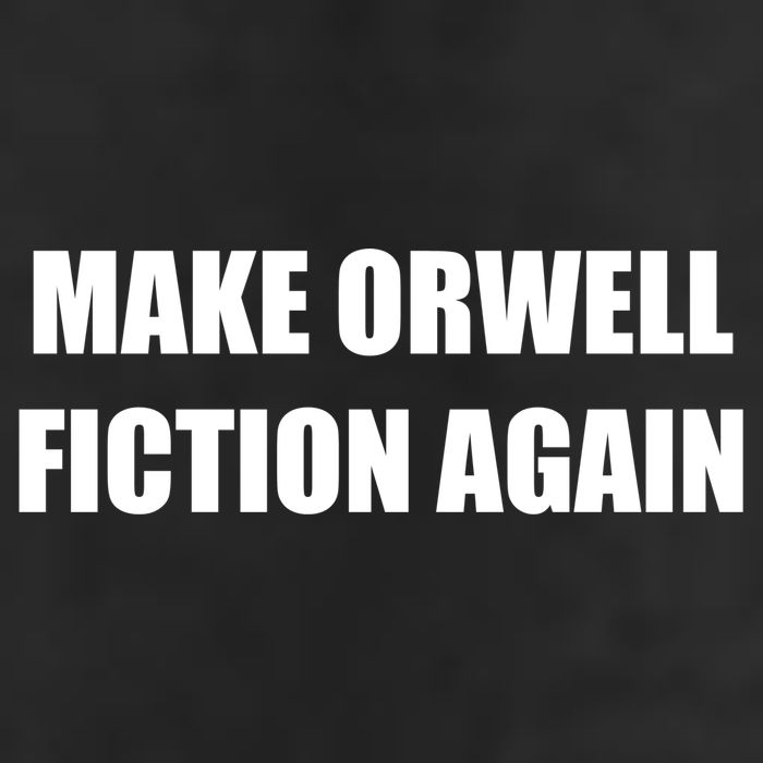Make Orwell Fiction Again Trucker Hat