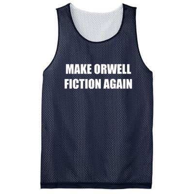 Make Orwell Fiction Again Mesh Reversible Basketball Jersey Tank