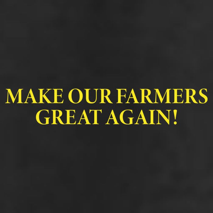 Make Our Farmers Great Again Adult Drive Performance Visor