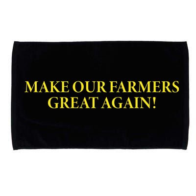 Make Our Farmers Great Again Microfiber Hand Towel