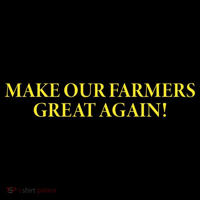 Make Our Farmers Great Again Wool Snapback Cap