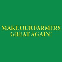 Make Our Farmers Great Again Women's V-Neck T-Shirt