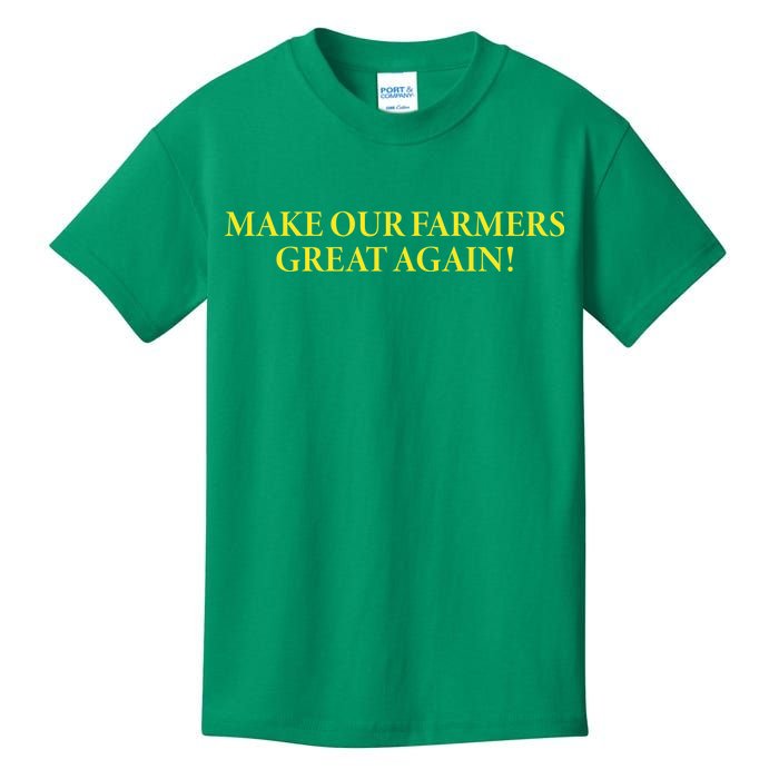 Make Our Farmers Great Again Kids T-Shirt