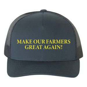 Make Our Farmers Great Again Yupoong Adult 5-Panel Trucker Hat