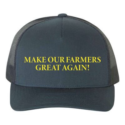 Make Our Farmers Great Again Yupoong Adult 5-Panel Trucker Hat