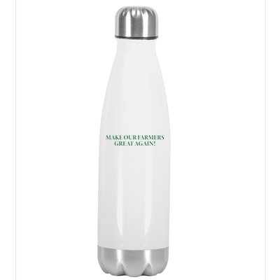 Make Our Farmers Great Again Stainless Steel Insulated Water Bottle