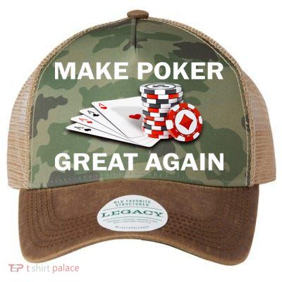 Make Poker Great Again Legacy Tie Dye Trucker Hat