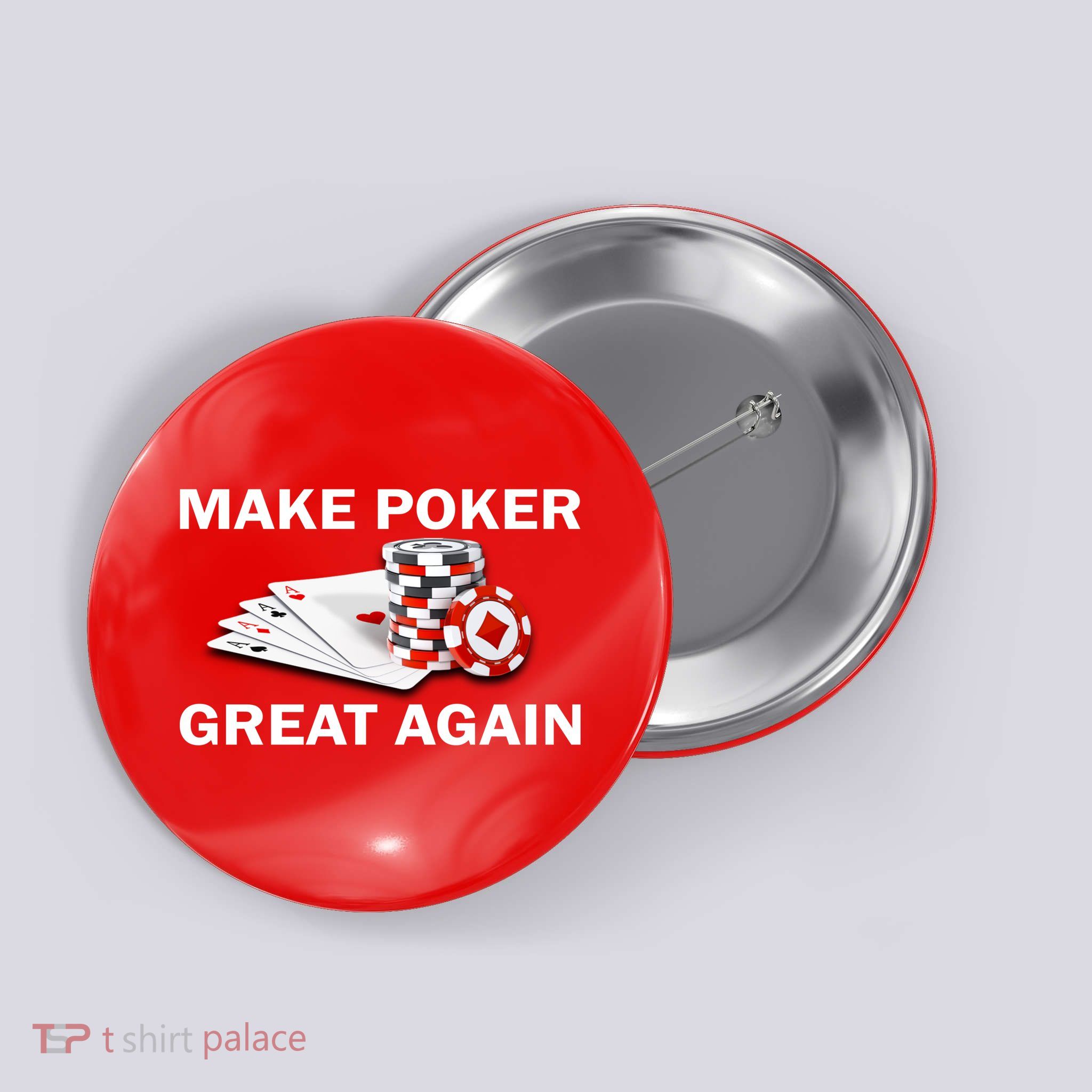 Make Poker Great Again Button
