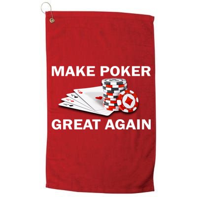 Make Poker Great Again Golf Towel