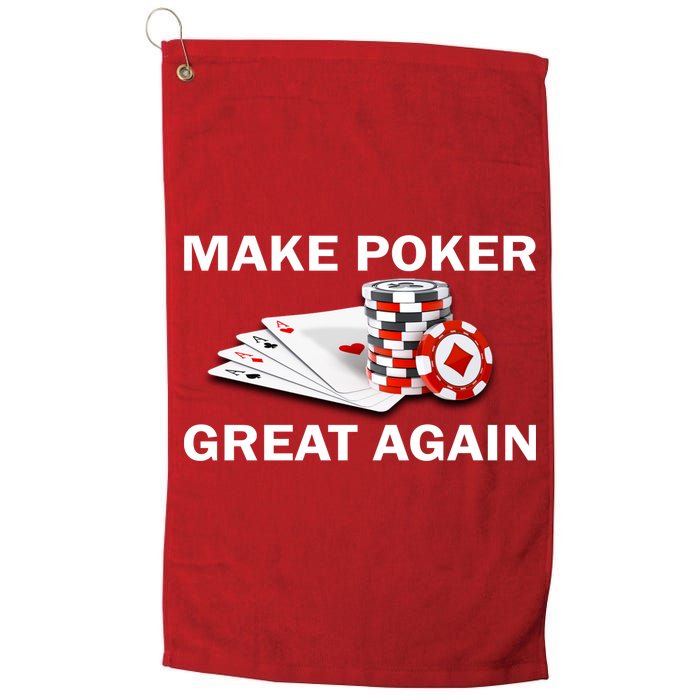 Make Poker Great Again Golf Towel