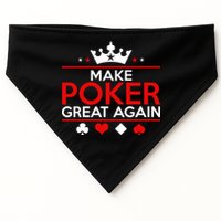 Make Poker Great Again Card Game USA-Made Doggie Bandana