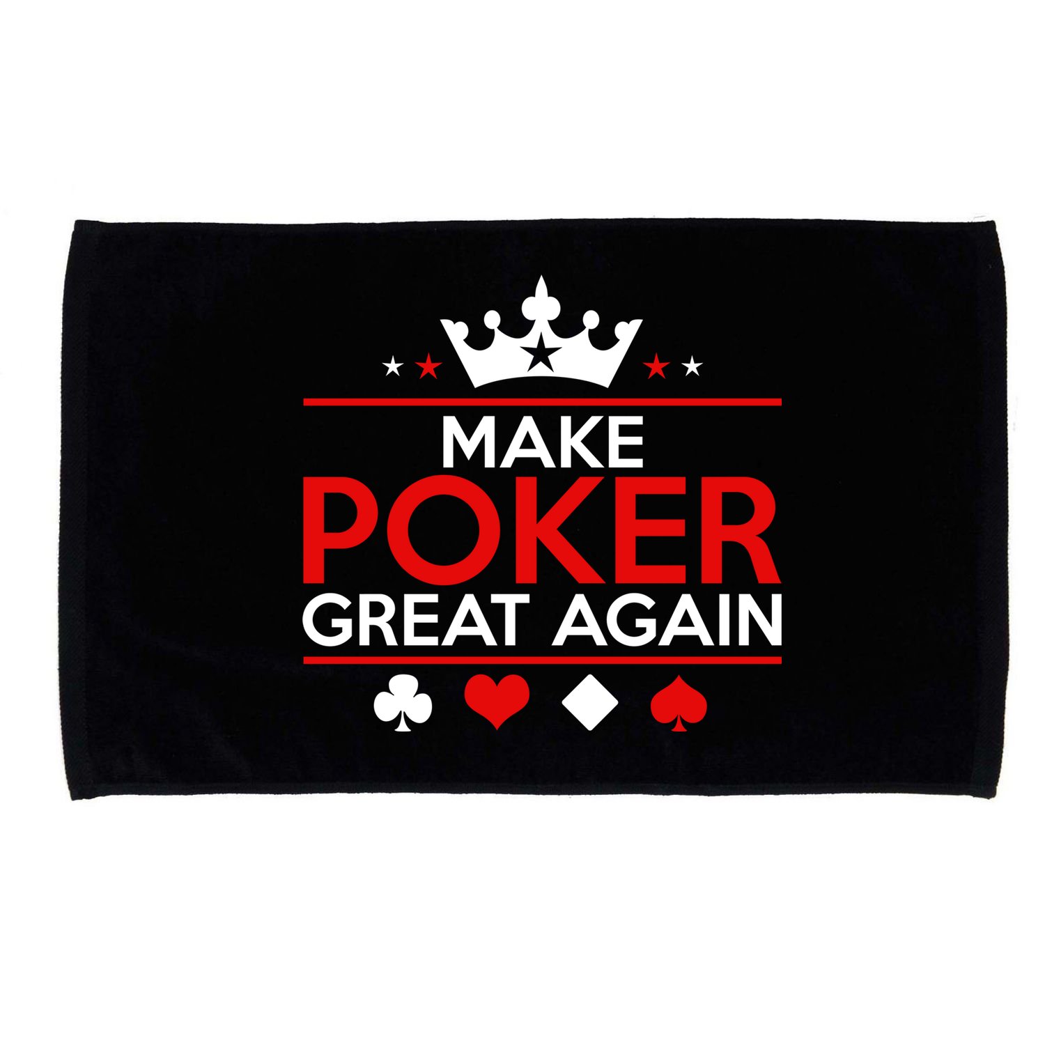 Make Poker Great Again Card Game Microfiber Hand Towel