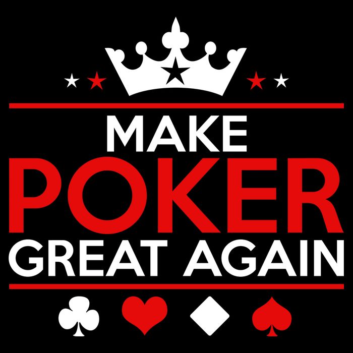 Make Poker Great Again Card Game Wool Snapback Cap