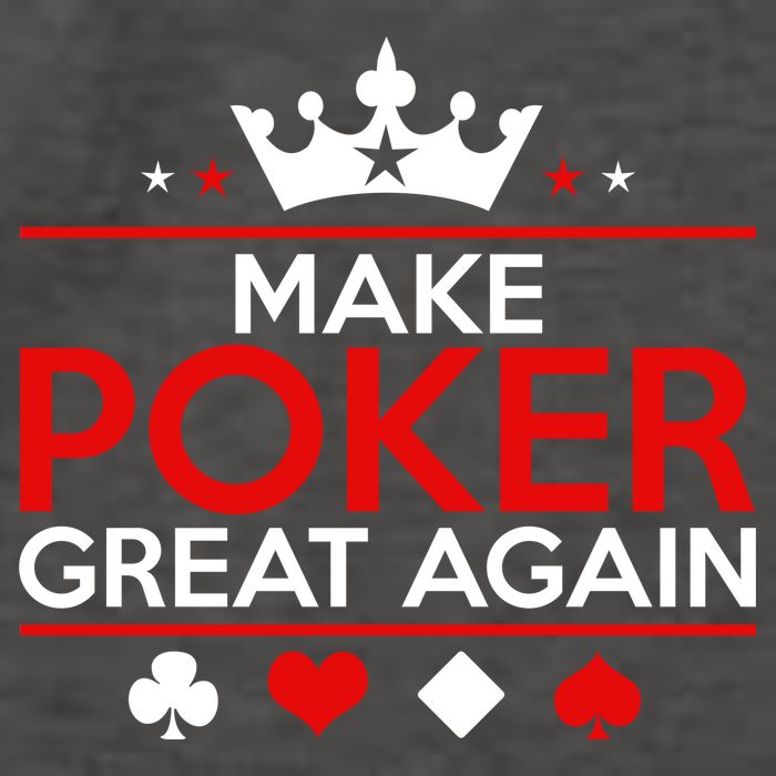 Make Poker Great Again Card Game Vector Backpack