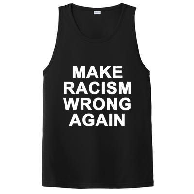 Make Racism Wrong Again PosiCharge Competitor Tank