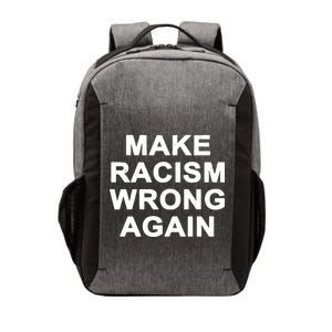 Make Racism Wrong Again Vector Backpack