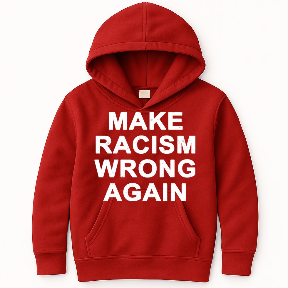Make Racism Wrong Again Kids Hoodie