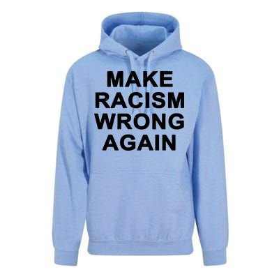 Make Racism Wrong Again Unisex Surf Hoodie