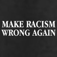 Make Racism Wrong Again Civil Rights Protest 7 Panel Mesh Trucker Snapback Hat