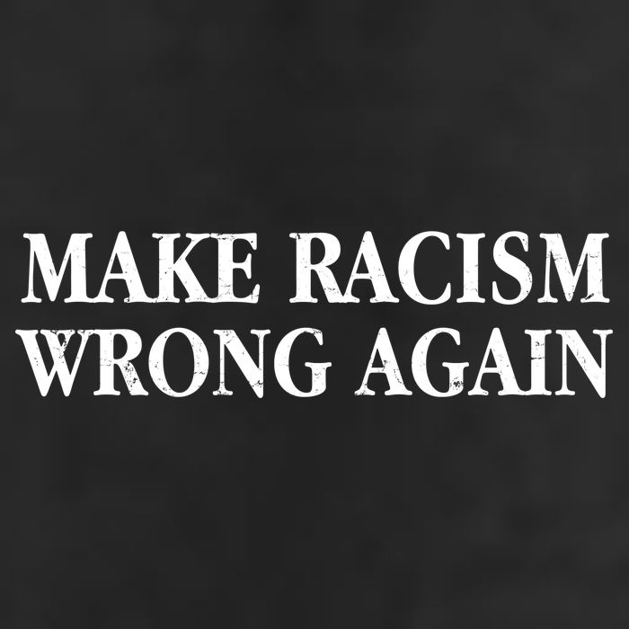 Make Racism Wrong Again Civil Rights Protest 7 Panel Mesh Trucker Snapback Hat