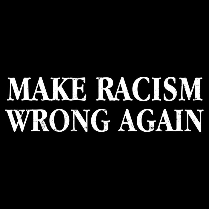 Make Racism Wrong Again Civil Rights Protest 7-Panel Snapback Hat