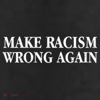 Make Racism Wrong Again Civil Rights Protest Adult Drive Performance Visor