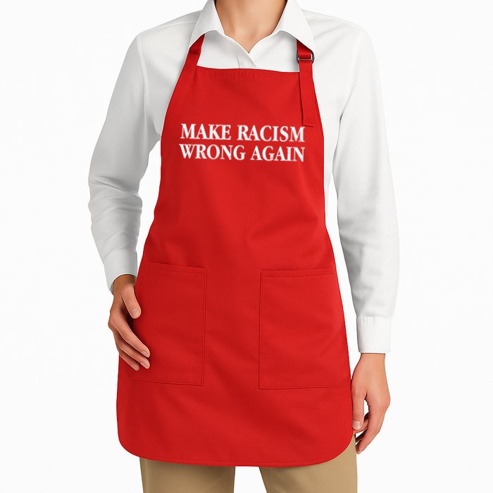 Make Racism Wrong Again Civil Rights Protest Apron