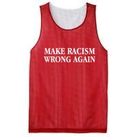 Make Racism Wrong Again Civil Rights Protest Mesh Reversible Basketball Jersey Tank