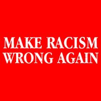 Make Racism Wrong Again Civil Rights Protest Golf Towel