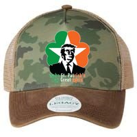 Make St. Patrick's Day Great Again Legacy Tie Dye Trucker Hat