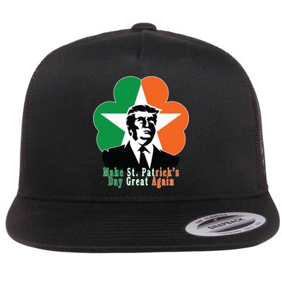 Make St. Patrick's Day Great Again Flatbill Hat