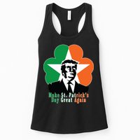 Make St. Patrick's Day Great Again Womens Tank Top