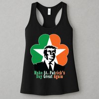 Make St. Patrick's Day Great Again Womens Tank Top